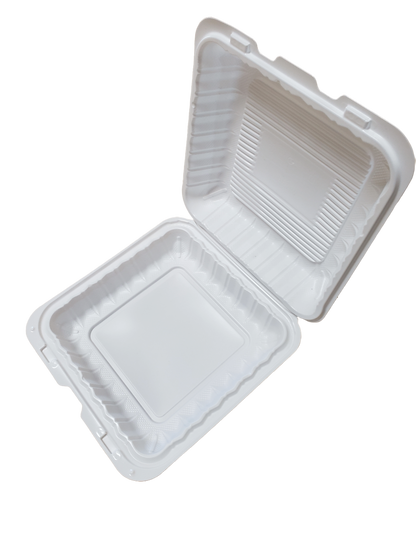 Take Out Container 9 x 9 inch 1 Compartment- 150/Case