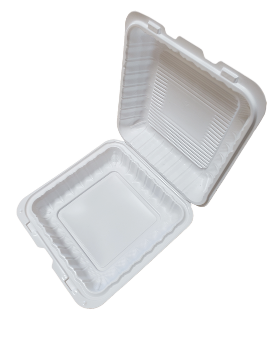 Take Out Container 9 x 9 inch 1 Compartment- 150/Case