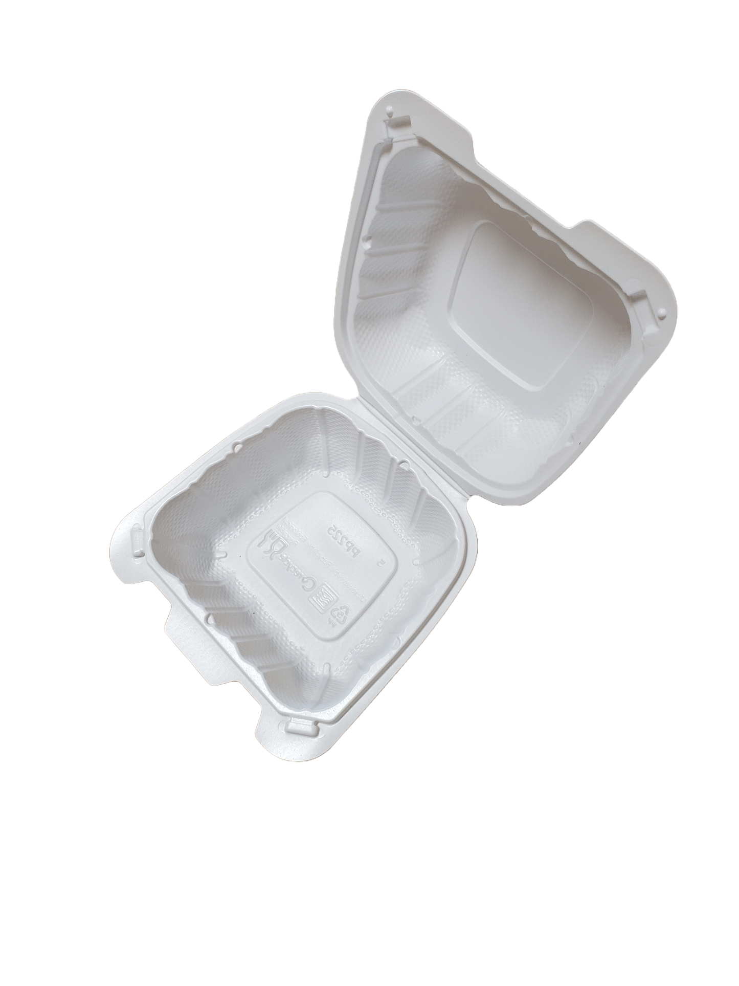 Take Out Container 6 x 6 inch 1 Compartment- 250/Case